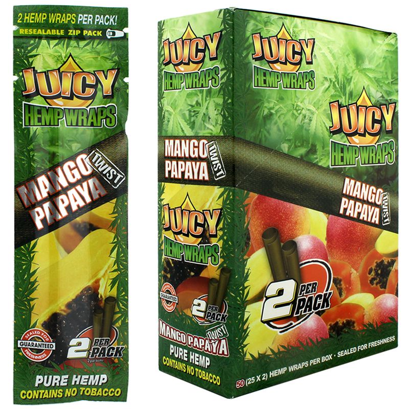 Juicy Hennep Wrap Mango Papaya