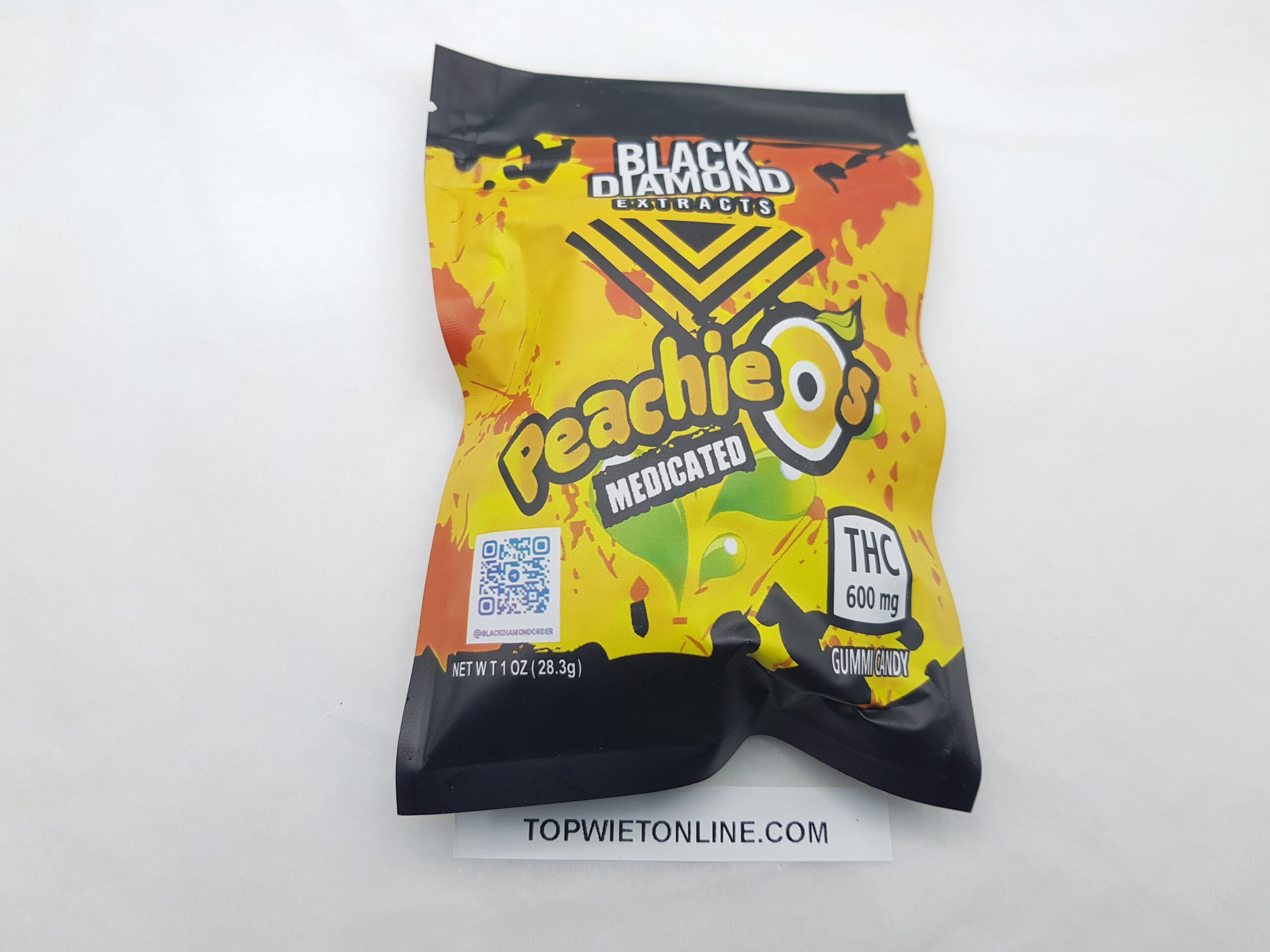 PeachieO's THC Gummies 600 mg