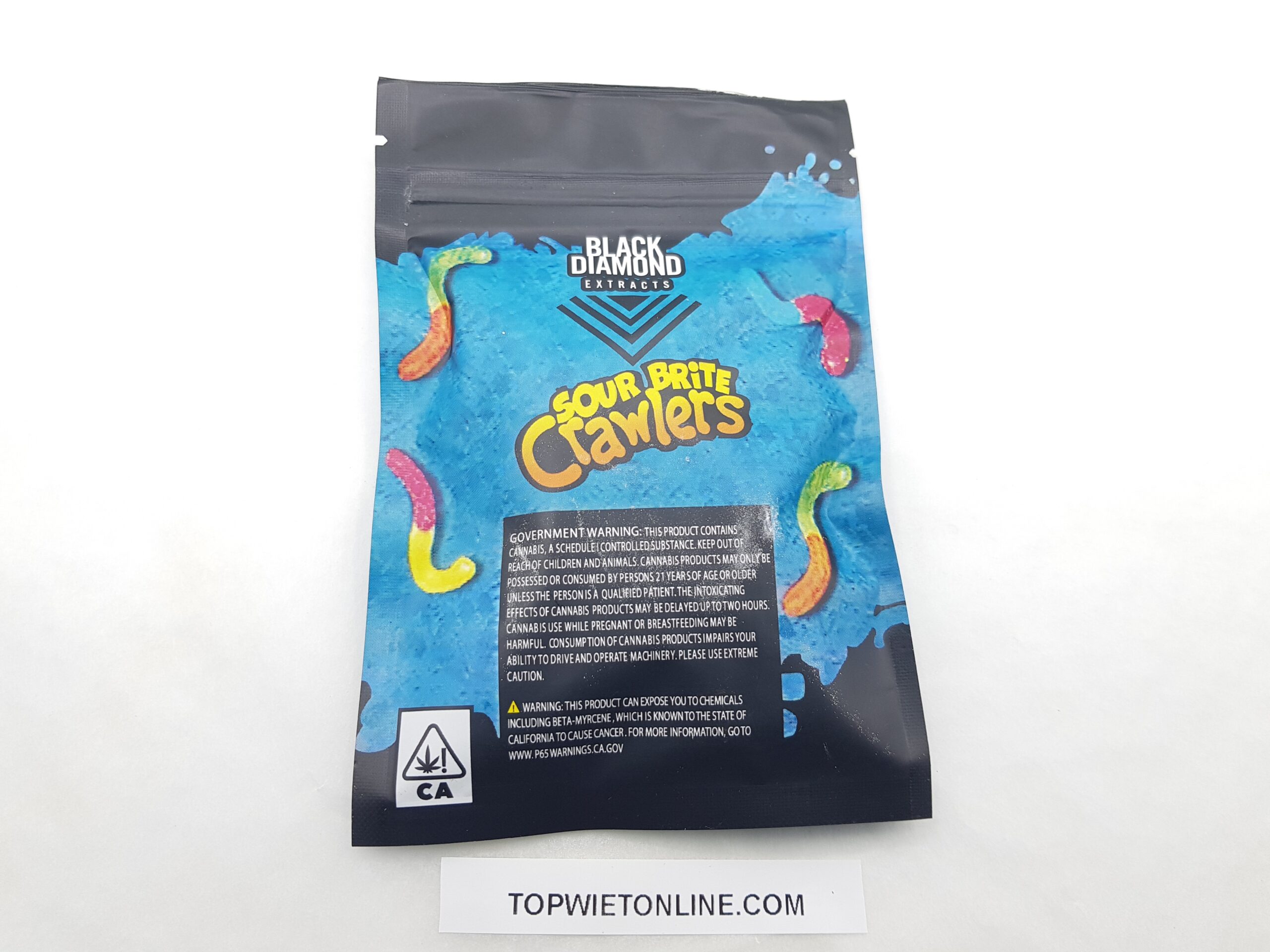 Sour Crawlers 600MG - Afbeelding 2